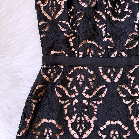 Adelyn Rae Damion Black Lace Dress - Picture 3 of 8